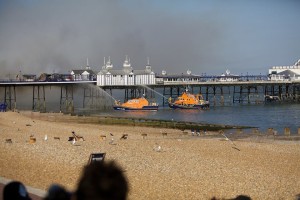Eastbourne pier fire