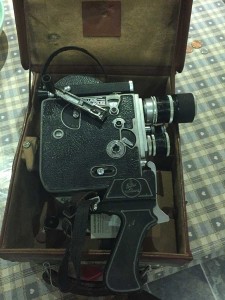 Bolex H movie camera