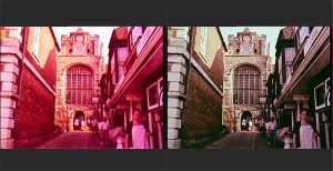 colour grading