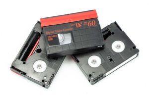 Mini DV tapes